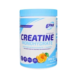 6PAK - Creatine Monohydrate - 500g